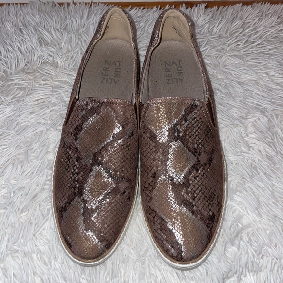 Naturalizer Snakeskin Print Flats - Picture 4 of 5